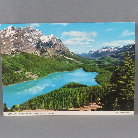 Vintage Postcard - Peyto Lake Banff National Park Canada - John Hinde - Picture 1 of 4